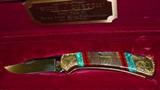 Buck Custom Knife Made By Dave Yellowhorse