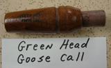 Green Head Goose Call