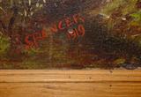 The Bird Dog Painting is Signed Spencer & Dated 1919.