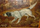 This Painting Came From Nash Buckingham, Ensley & Carrington Sporting Goods Store. They were purchased by York Arms Co. in the Mid 1930's