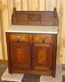 Marble Top Washstand to 3 Piece Set