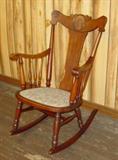 Mahogany Rocker