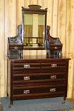 English Dresser w/Mirror