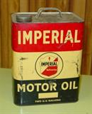 Imperial Motor Oil Can