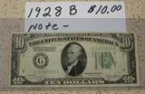 1928 B $10.00 Note