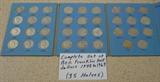 Complete Set of 35 Ben Franklin Half Dollars