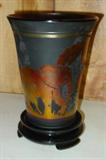 Fenton Elephant Walk Vase