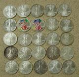Silver Eagle Dollars
