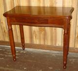 Walnut Flip Top Game Table