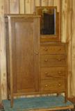 Oak Chiffarobe