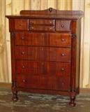 Mahogany Chest To 3 Piece Bedroom Set