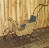 Wicker Sleigh