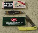 Old Timer & Case XX Pocket Knives
