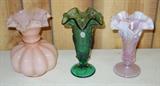 Fenton Glass Vases