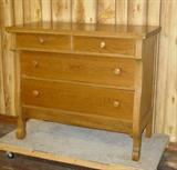 Empire Style Oak Dresser Base