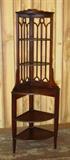 Mahogany Corner Shelf