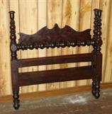 Early Mahogany Half Bed