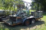 Trailer w/"Meadows" Mill & Motor
