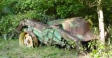 John Deere Tractor & Corn Puller