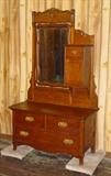 Oak Wig Box Dresser