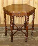 1920's Walnut Parlor Table