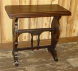 1920's Walnut Lamp Table