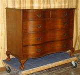 Mahogany Chippendale Low Chest