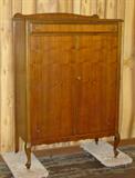 1920's Walnut Wardrobe