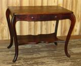 Mahogany Library Table