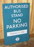 Porcelain Sign