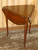 Solid Cherry Dropleaf Napkin Table