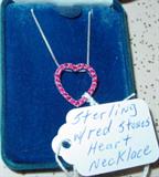 Sterling & Heart Necklace