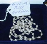 Sterling Twist Necklace