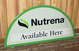 Metal Nutrena Sign