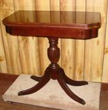 Mahogany Flip Top Game Table