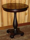 Empire Mahogany Lamp Table