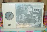 Lighted Advertising Clock