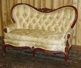 Settee w/Carvings
