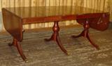 Mahogany Dropleaf Dining Table w/3 Leaves