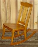 Birdseye Maple Sewing Rocker