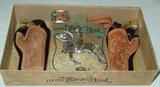 Vintage Toy Guns & Holster Set in Original Box
