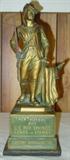 WWII Minute Man War Bonds Display Statue
