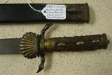 1880's German Hunting Knife w/Stag Handle made by J.A. Henckels