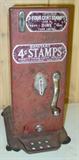 Early Postage Stamp Machine