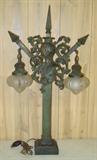Early Gothic Knight Lamp