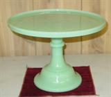 Jadeite Cake Stand