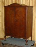 1920's Walnut Wardrobe