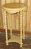 Painted Spool Leg Table