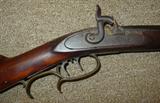 1840's - 1850's Percussion Plains Rifle w/Set Trigger