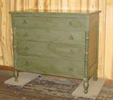Painted Country Chest